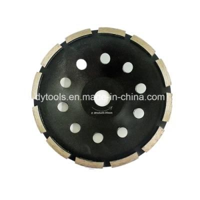 China Manufacturer Single Row Diamond Cup Grinding Wheel