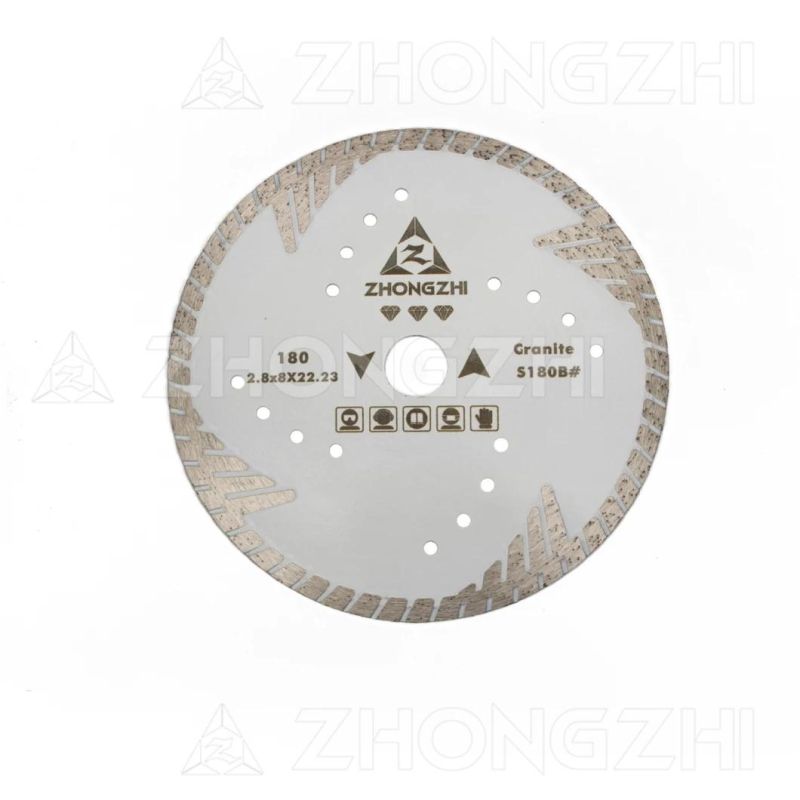 Sintered Saw Blade with Protecting Teeth for Granite