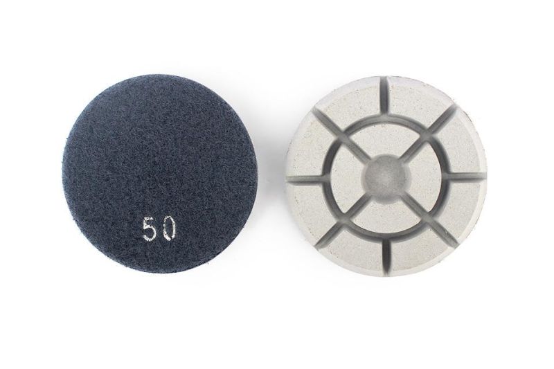 Z-Lion 3" Abrasive Polishing Wheel for Concrete Terrazzo Floor Dry Use