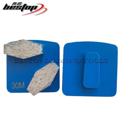 Double Hexagonal Grinding Segment for Floor Diamond Tools