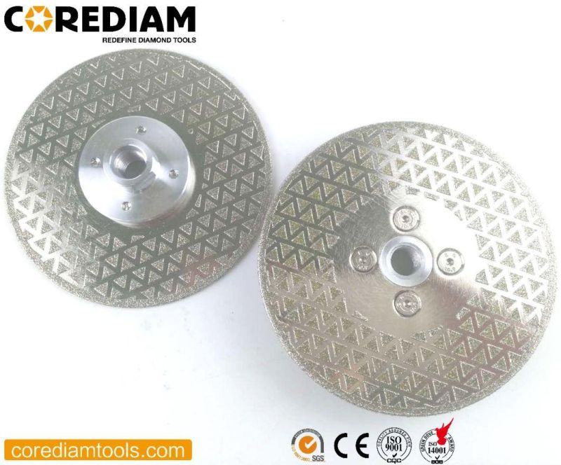 5-Inch/125mm Diamond Electroplated Blade for Stone Materials/Electroplate Diamond Disc/Diamond Saw Blade/Diamond Disc/Diamond Tool