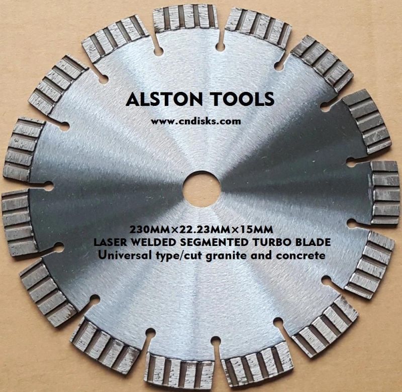 Segmented Turbo Blade for Granite