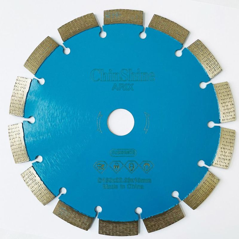 Segmented Turbo Diamond Cutting Disc for Masonry Stone Granite Marble Ceramic Concrete