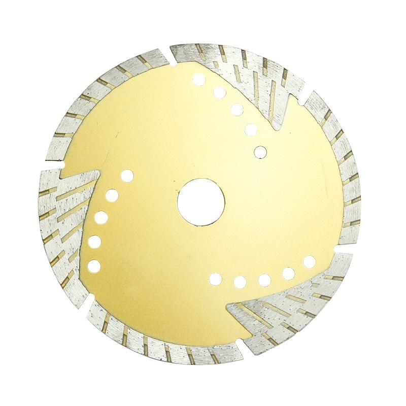 115 mm Diamond Cutting Blade with Protective Teeth for Granite