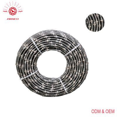 Zhongli 11.5mm Diamond Wire Saw for Cutting Reinforced Concrete or Stone