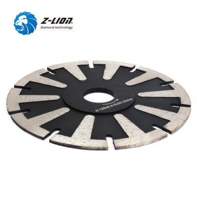 Reinforced Ring T Segment Cutting Disc Diamond Saw Blade for Concrete/Stone/Granite