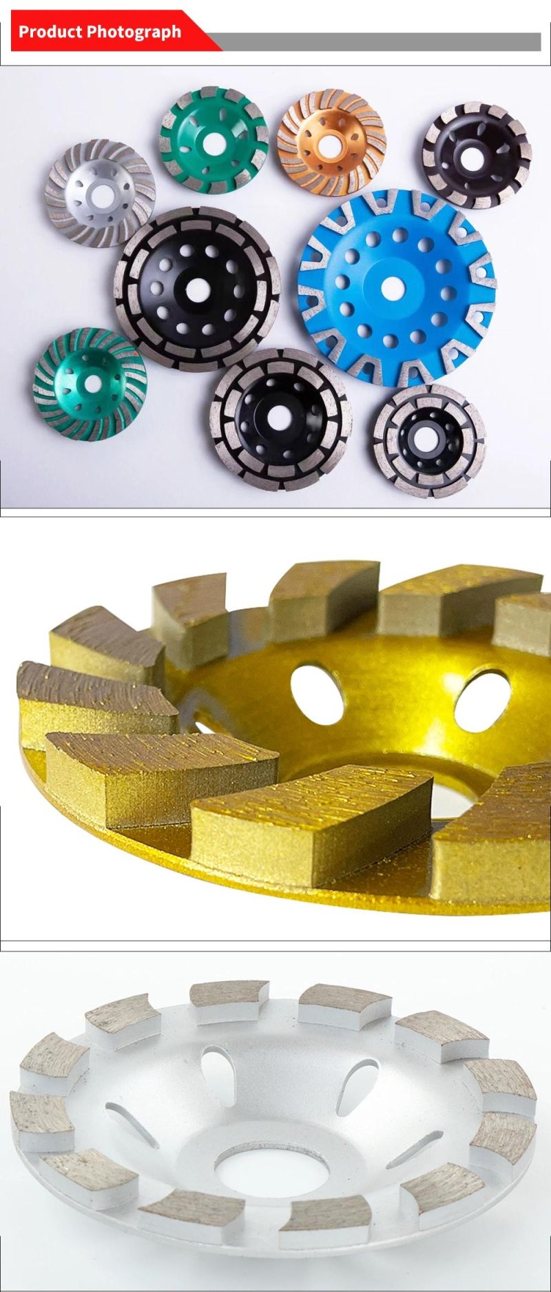 Pilihu Diamond Saw Blade Grinding Cup Wheel for Granite Marble