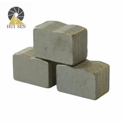 1.6m 24*8.8/9.6*15mm India Stone Cutting Diamond Segment Granite Sandstone Tips