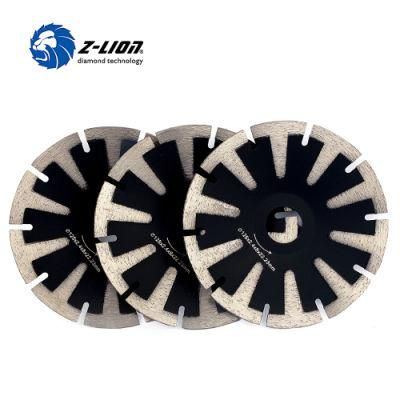 Factory Direct 5inch/115mm T Diamond Segmented Circular Blade for Concrete/Granite/Stone Cutting